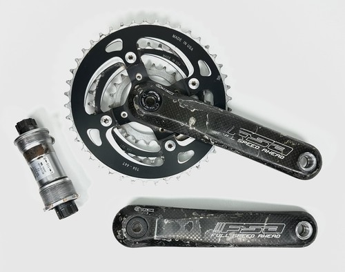 Fsa carbon pro triple - fsa, crankset